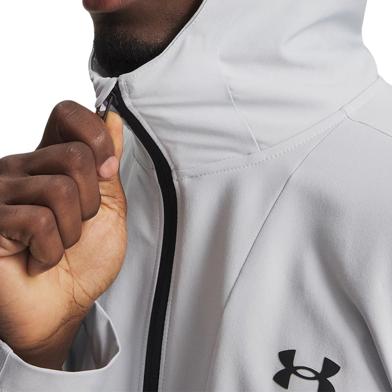 Veste De Survêtement Unstoppable - Halo Gray, Black - Homme