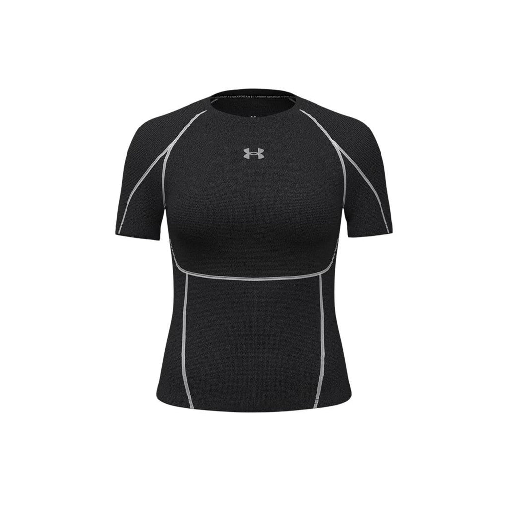 T-Shirt Heatgear Elite - Noir, Gris - Femme