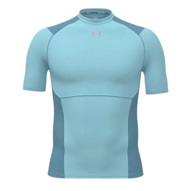 T-shirt Hg Elite Comp Ss - Blu boundless, riflettente, rosso - Uomo