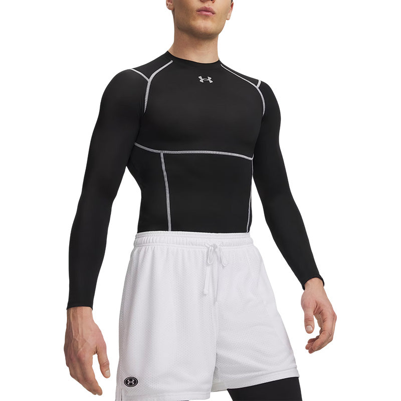 Langærmet T-shirt Herre Under Armour HG ELITE COMP LS