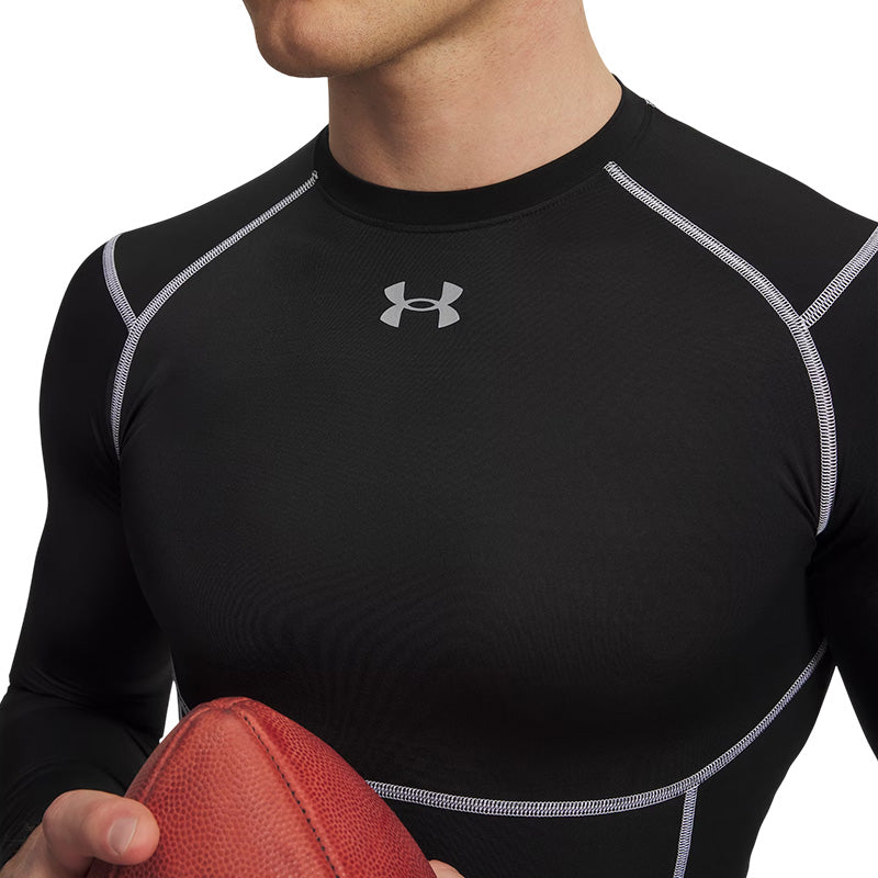 Langærmet T-shirt Herre Under Armour HG ELITE COMP LS