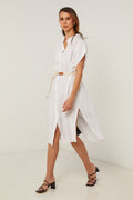 Vestido - Blanco - Mujer