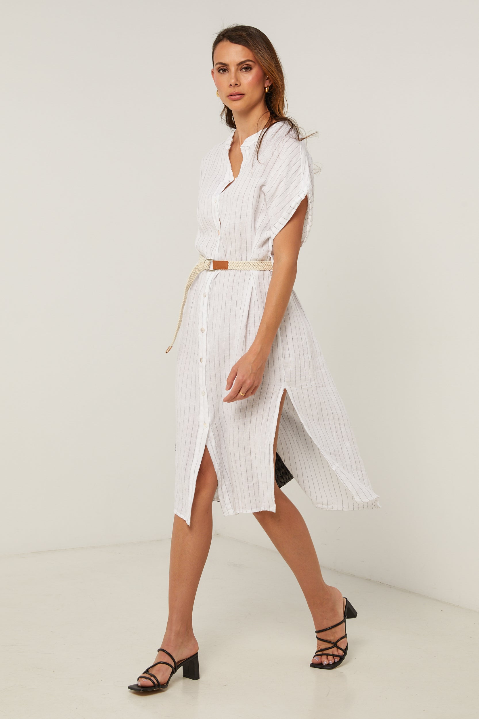 Vestido - Blanco - Mujer