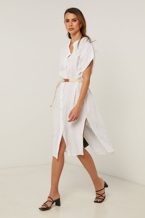 Vestido - Blanco - Mujer
