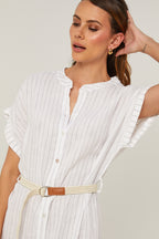 Vestido - Blanco - Mujer