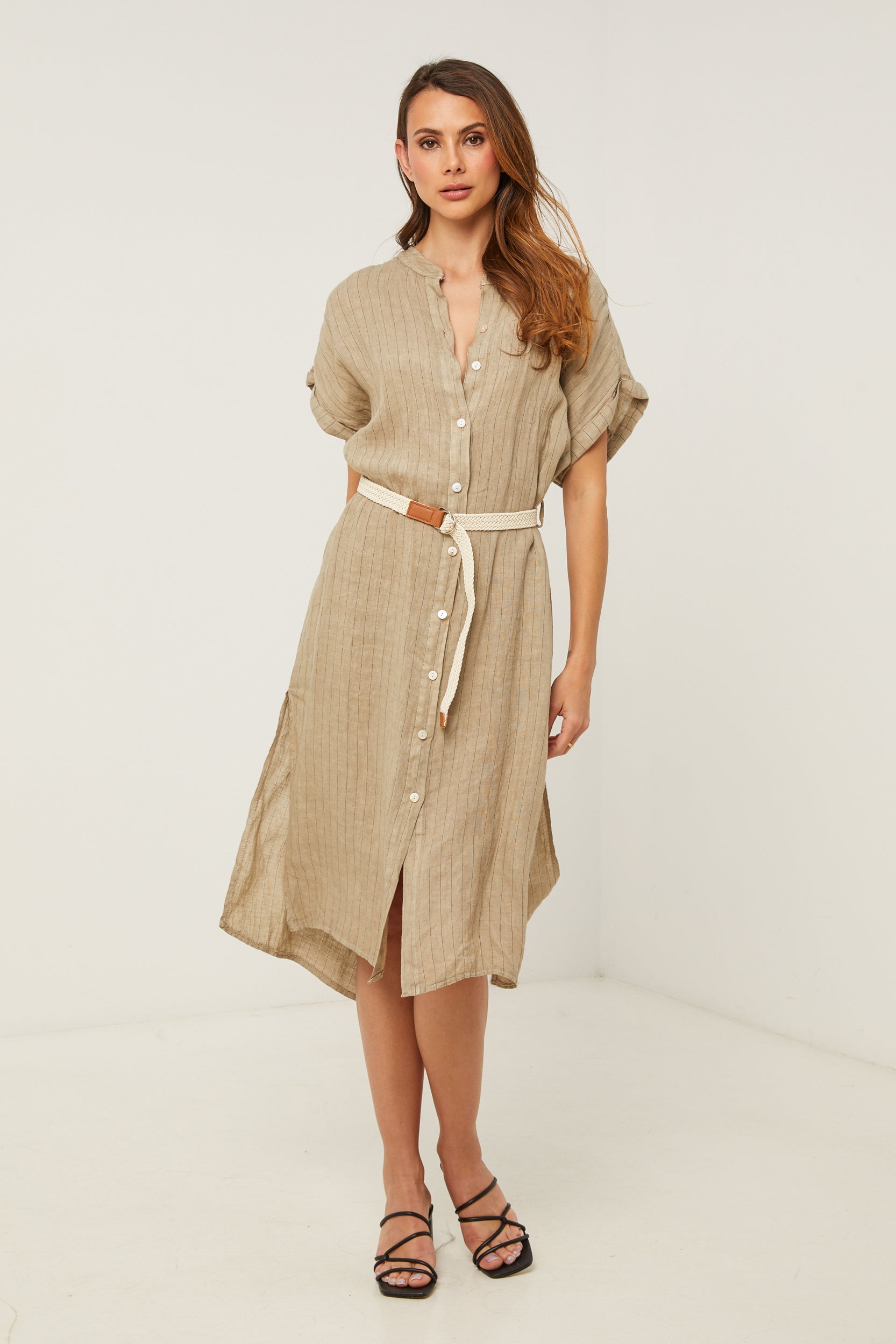 Dress - Taupe - Women