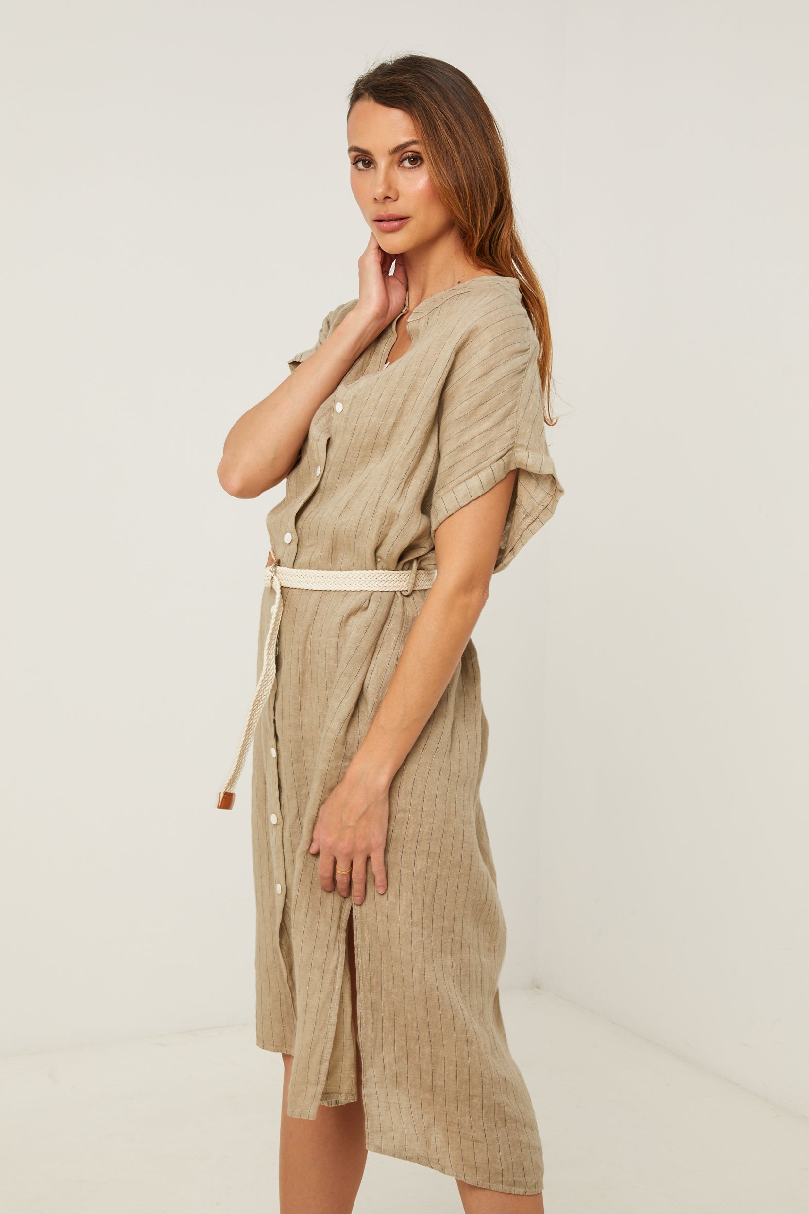 Dress - Taupe - Women