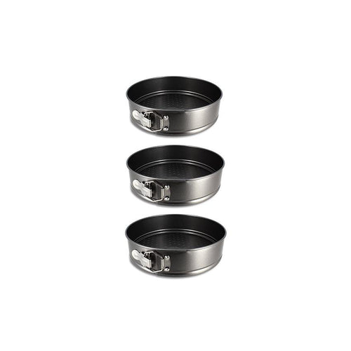 Set of 3 Springform Pans - 22/24/26cm