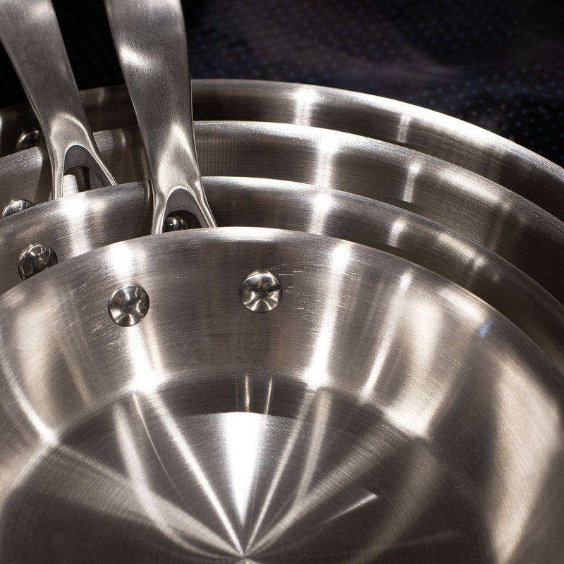 Poêle Triply En Acier Inoxydable - 24Cm