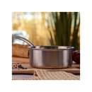 Set of 3 Triply Stainless Steel Saucepans - 16/18/20cm