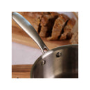 Set of 3 Triply Stainless Steel Saucepans - 16/18/20cm