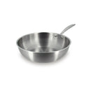 Wok Triply En Acier Inoxydable - 28Cm
