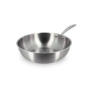 Wok Triply En Acier Inoxydable - 24Cm