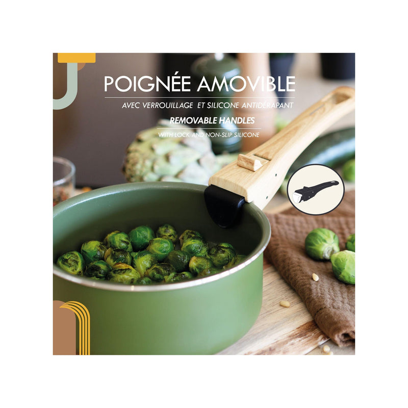 5-Piece Set Made of Removable Recycled Aluminum