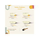 5-Piece Set Made of Removable Recycled Aluminum