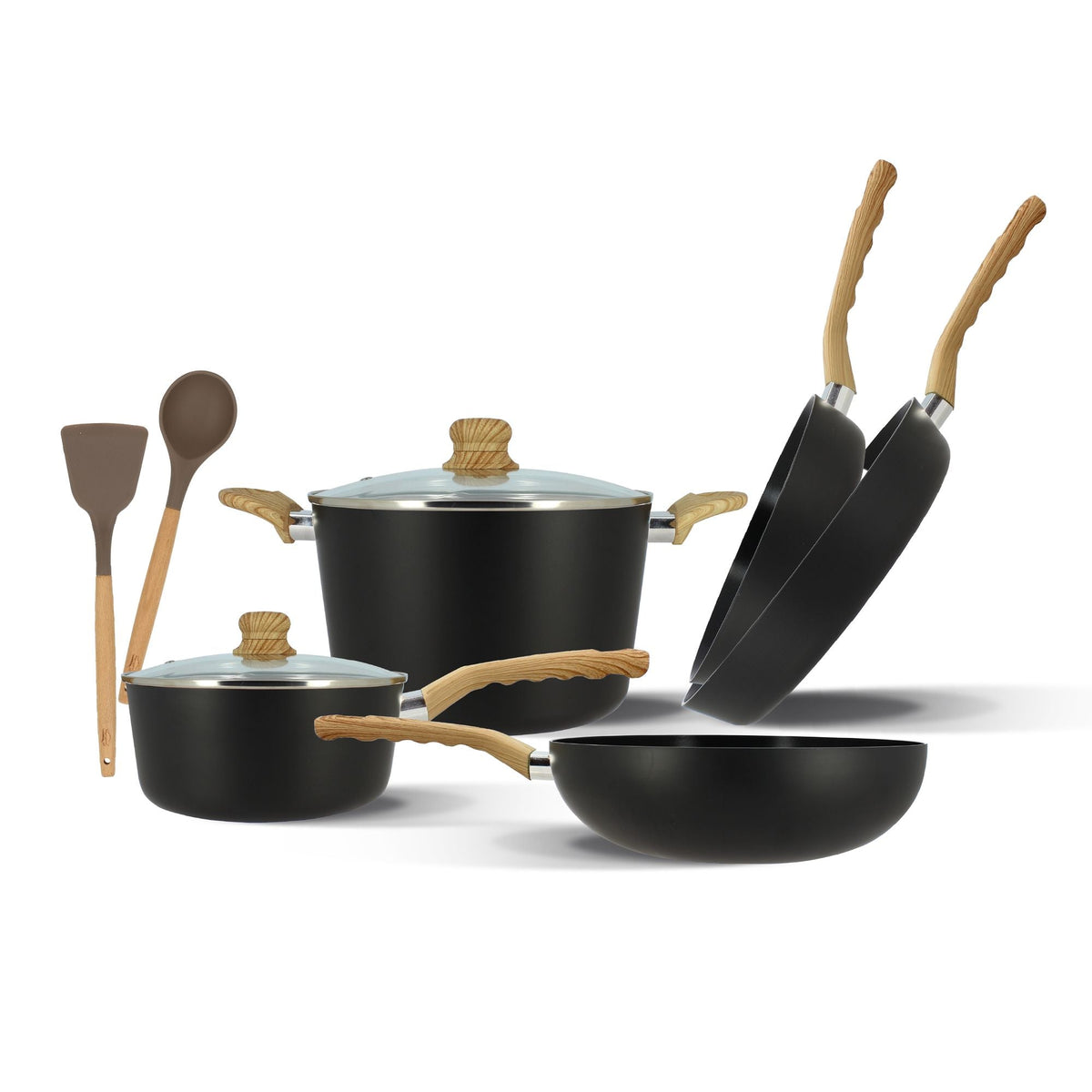 Colorama - 9-Piece Set - Black