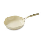 Dahlia - Frying Pan - Recycled Aluminium - 26cm - Beige