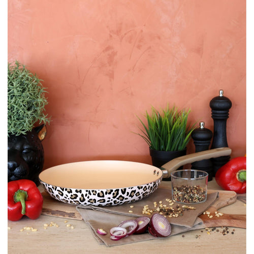 Poêle - Aluminium - Léopard - 24cm