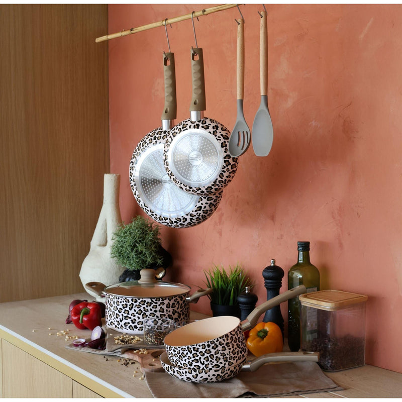 Poêle - Aluminium - Léopard - 28cm