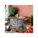 Leopard Print Aluminum Induction Cookware, Brown - 24cm
