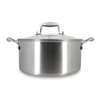 Aglaé - Kookpan met handgreep - Roestvrij staal - 24 cm