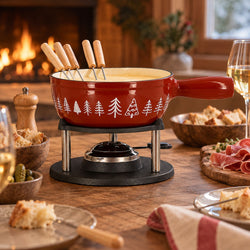 Montagne - Fondue Con 6 Tenedores - Hierro Fundido - 1,9 L