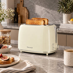 Rétro - 2-Scheiben-Toaster - Edelstahl