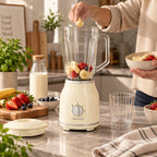 Rétro - Blender - Polypropylene And Glass Jug - 1.5L
