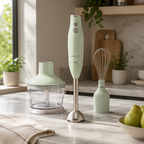 Rétro - Frullatore Multifunzione 3 In 1 - Plastica E Acciaio Inossidabile