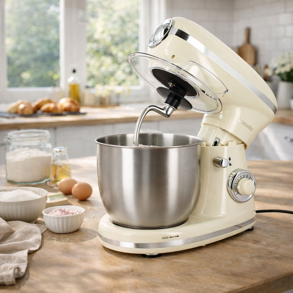 Rétro - Multifunction Stand Mixer - Polypropylene and Stainless Steel - 5L