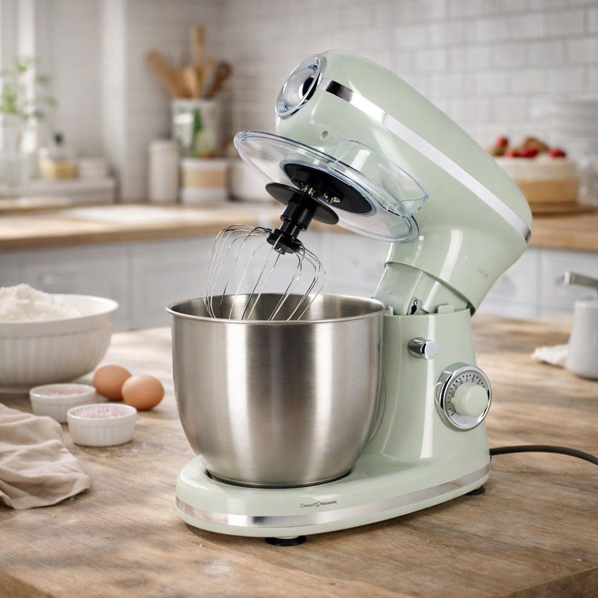 Rétro - Multifunction Stand Mixer - Polypropylene and Stainless Steel - 5L