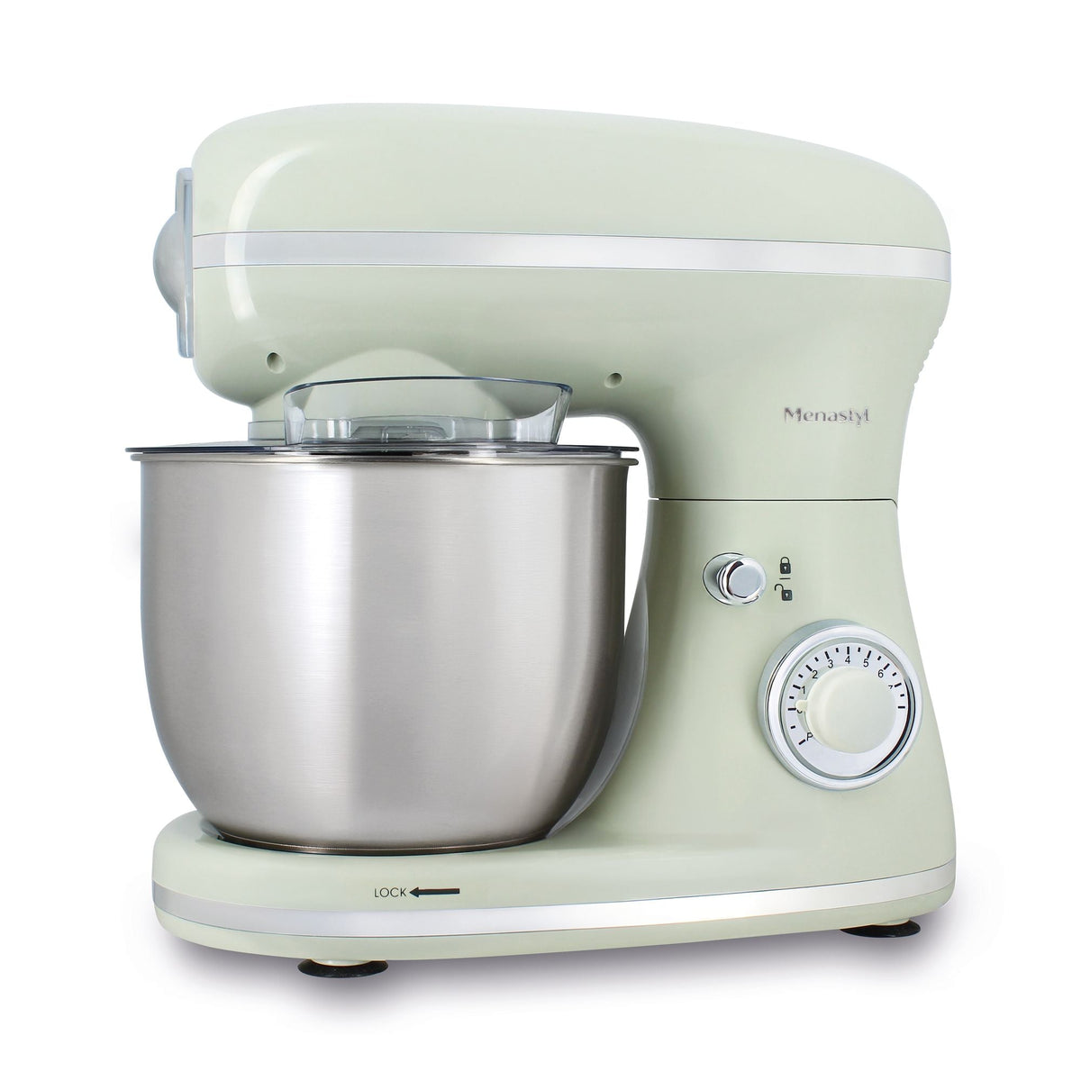 Rétro - Multifunction Stand Mixer - Polypropylene and Stainless Steel - 5L