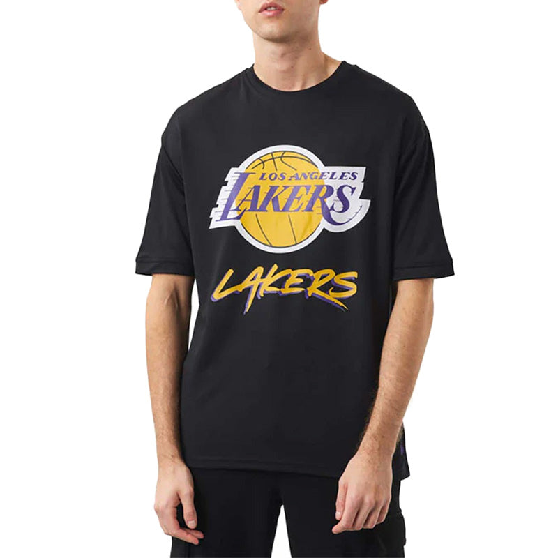 Tee-Shirt New Era La Lakers Nba Script