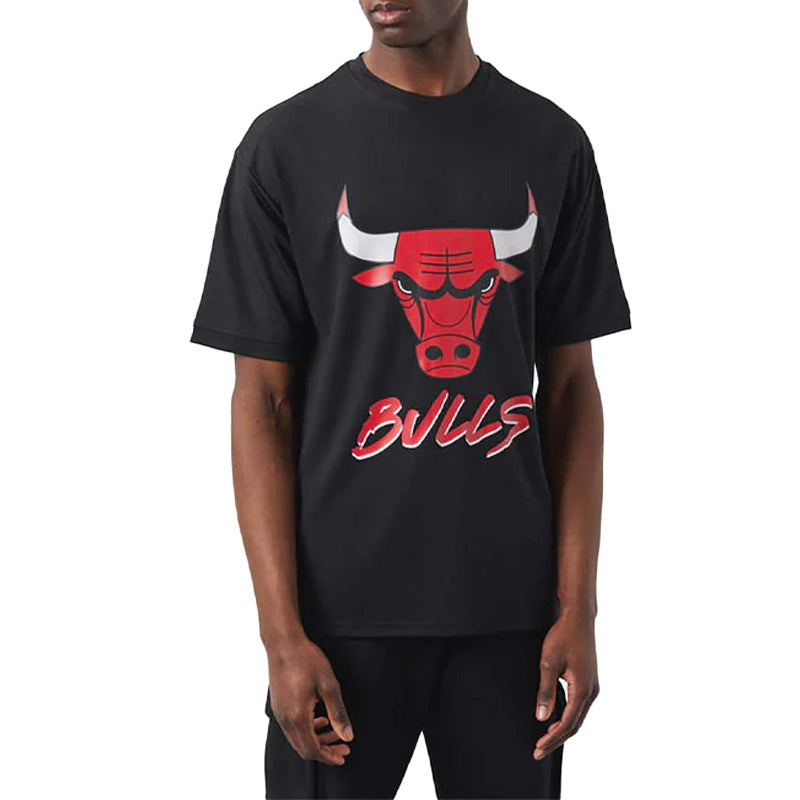 Tee-Shirt New Era Chicago Bulls Nba Script