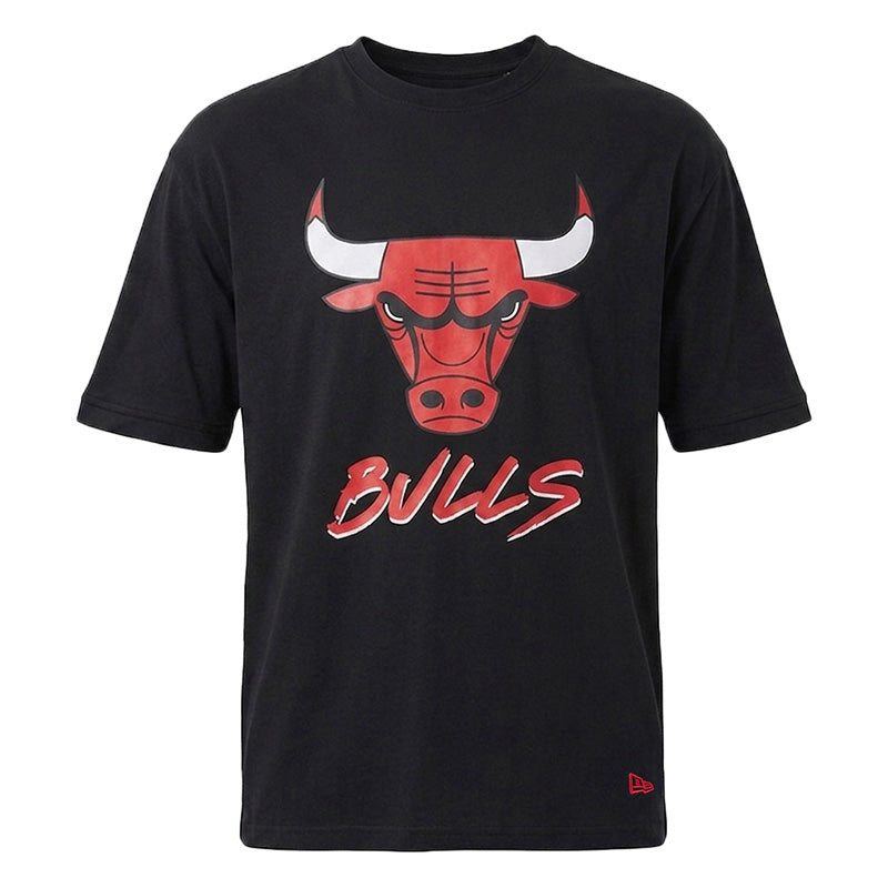 Tee-Shirt New Era Chicago Bulls Nba Script