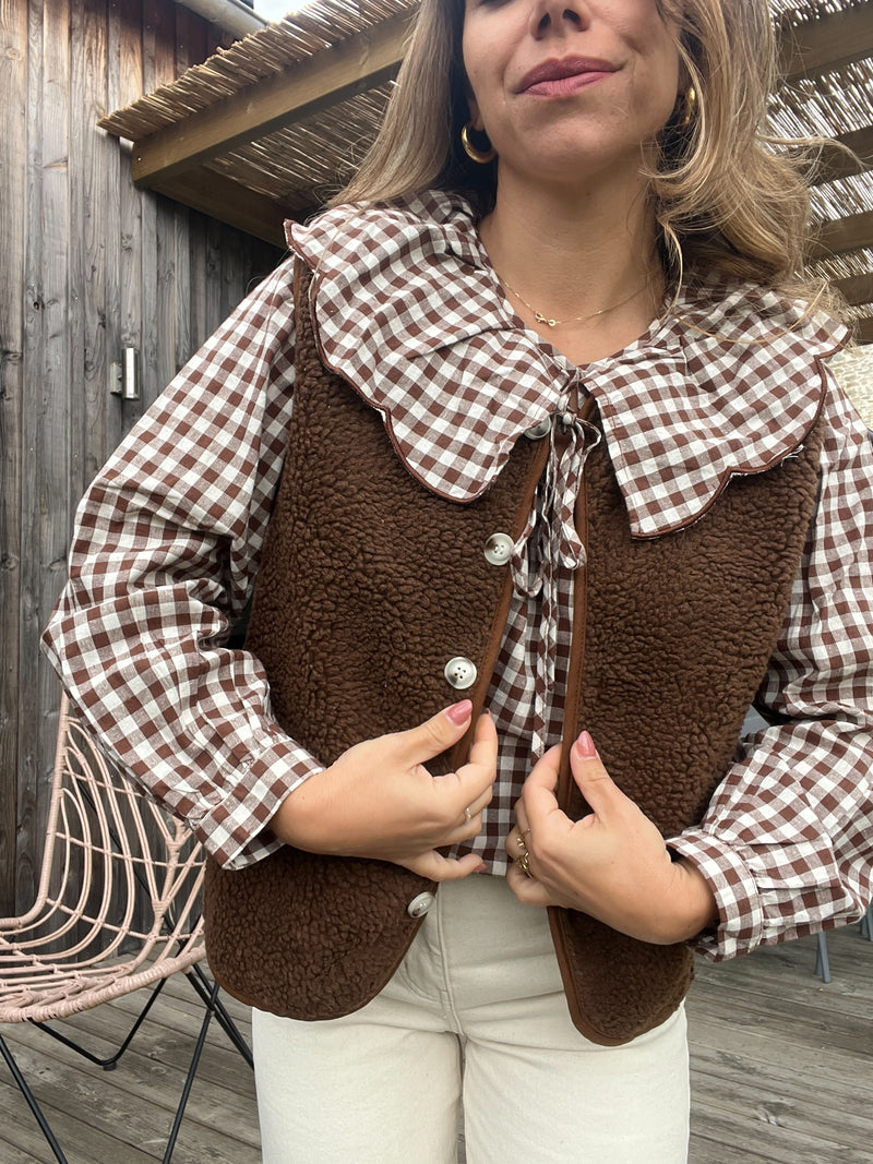 Blouse Vichy Raphaëlle