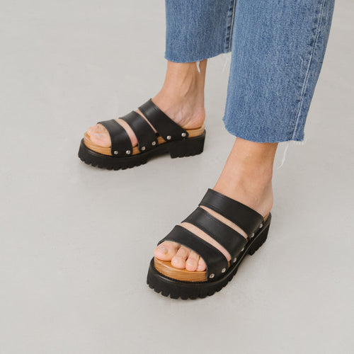 Jonak - sandals Malcolm Leather - Black