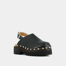 Jonak - sandals Marcel Leather - Black