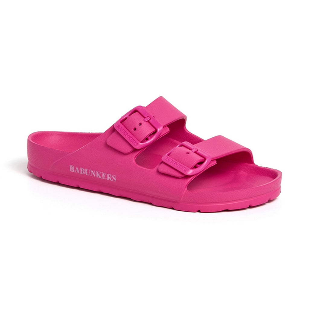 Fuchsia Bath Sandals - Women