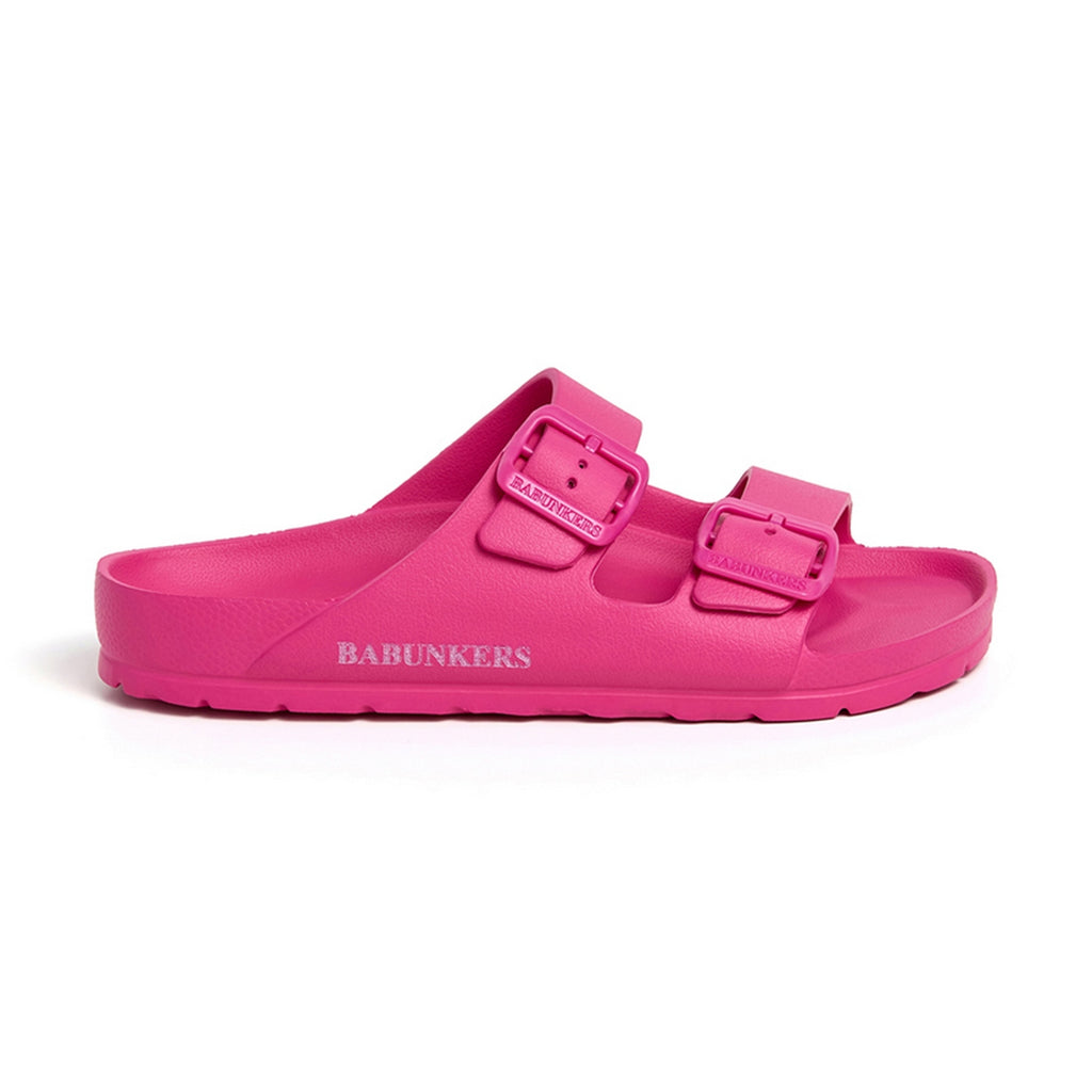 Fuchsia Bath Sandals - Women