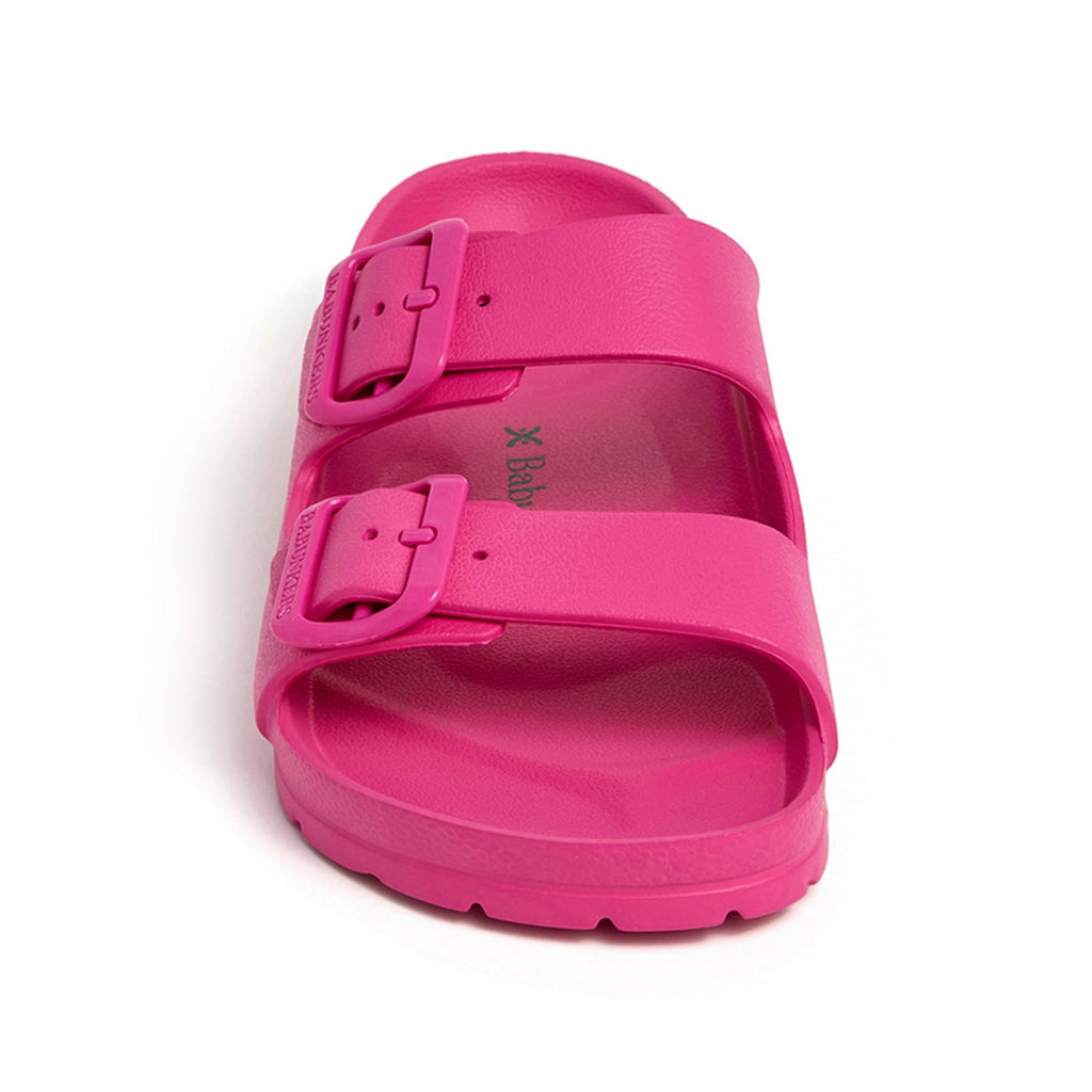 Fuchsia Bath Sandals - Women
