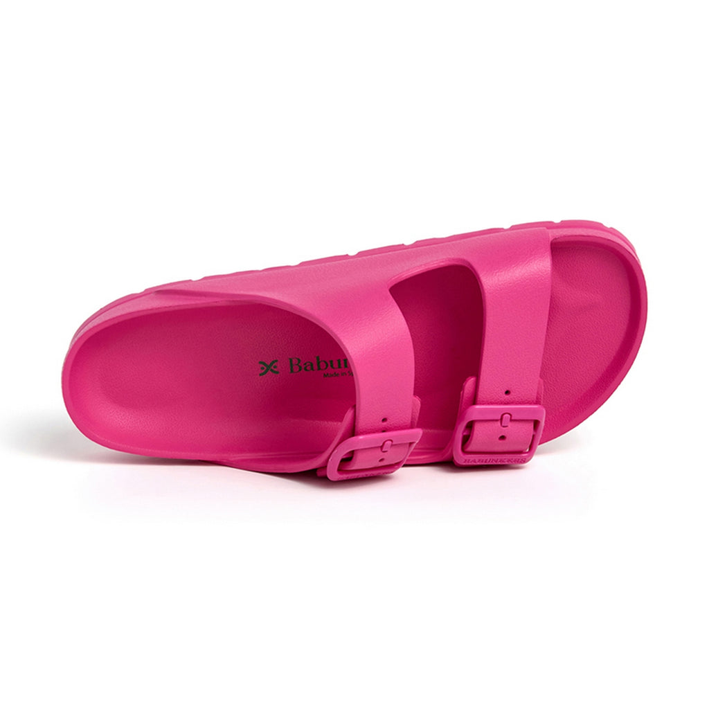 Fuchsia Bath Sandals - Women
