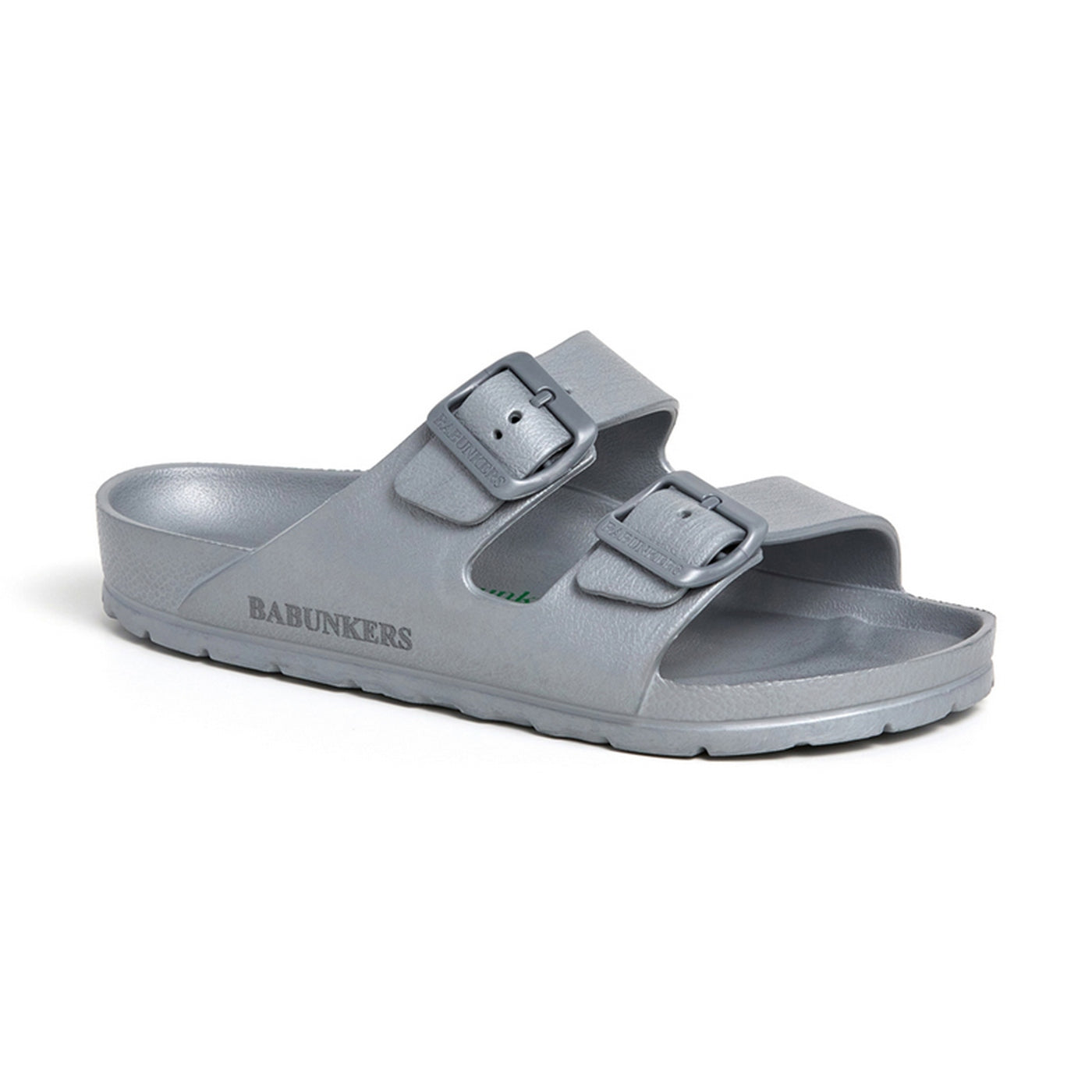 Sandalias de Baño Plateadas - Mujer