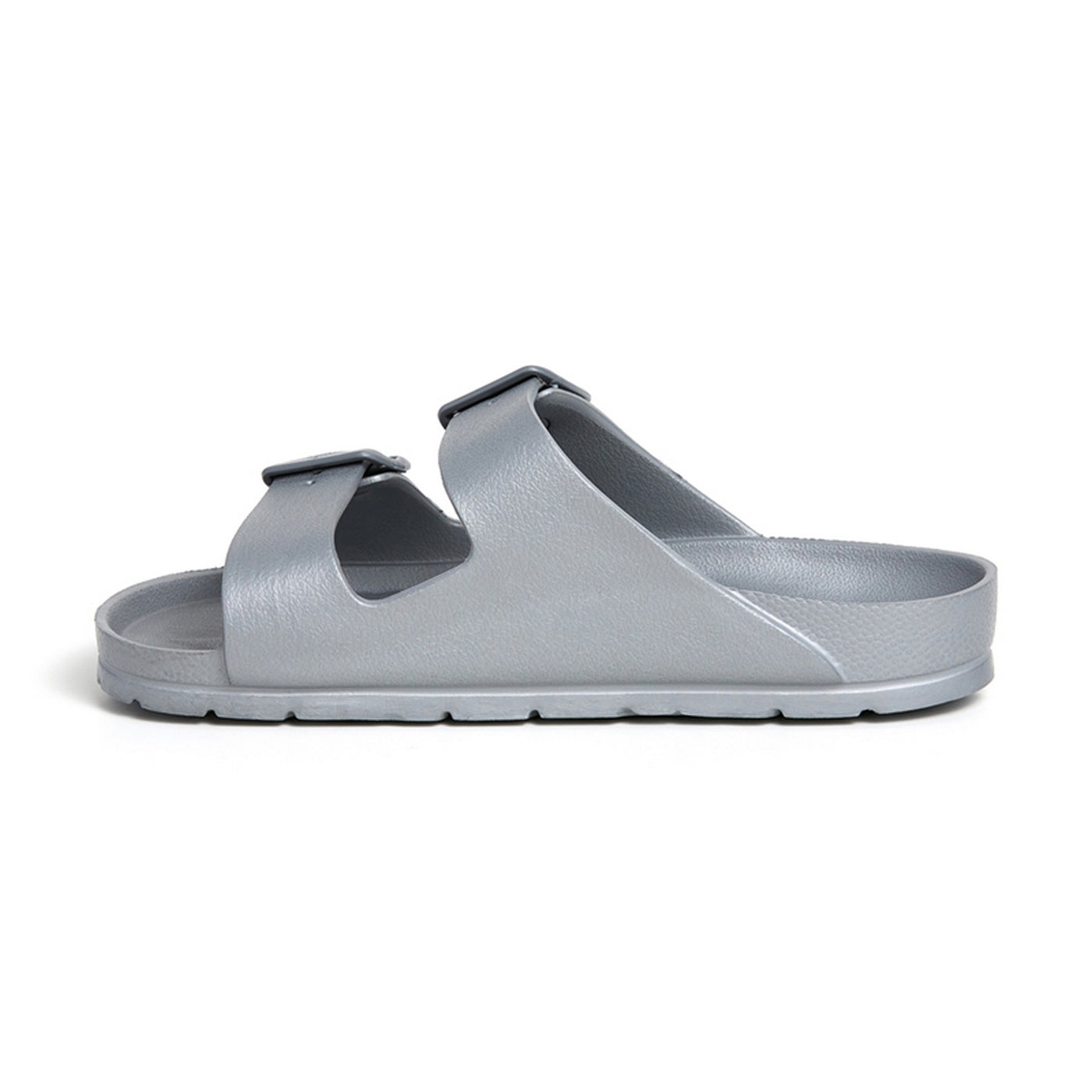 Sandalias de Baño Plateadas - Mujer