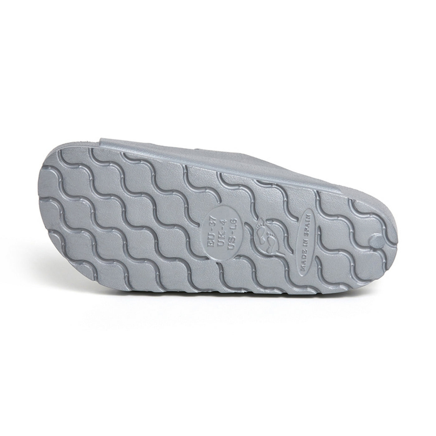 Sandalias de Baño Plateadas - Mujer