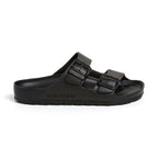 Sandalias De Baño Negras - Mujer