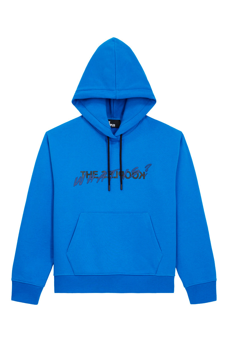 The Kooples - Sweat À Capuche - Bleu Électrique
