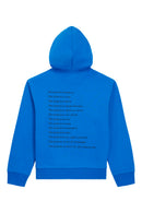 Sweat À Capuche - Bleu Électrique