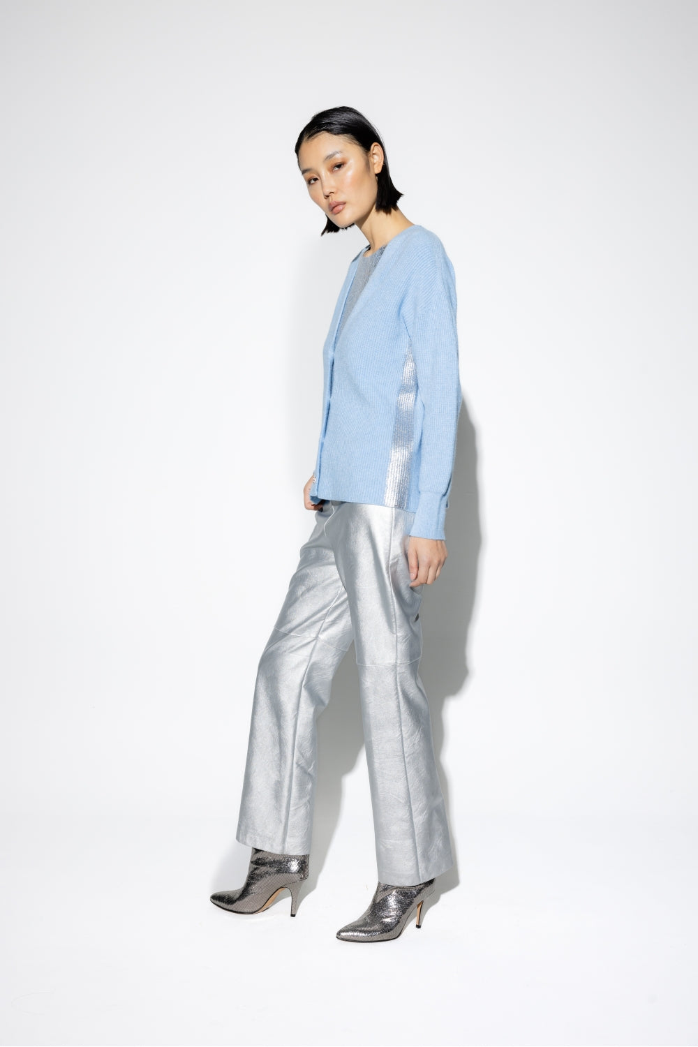 Le Cardigan Maurizio Bleu Clair