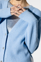 Le Cardigan Maurizio Bleu Clair
